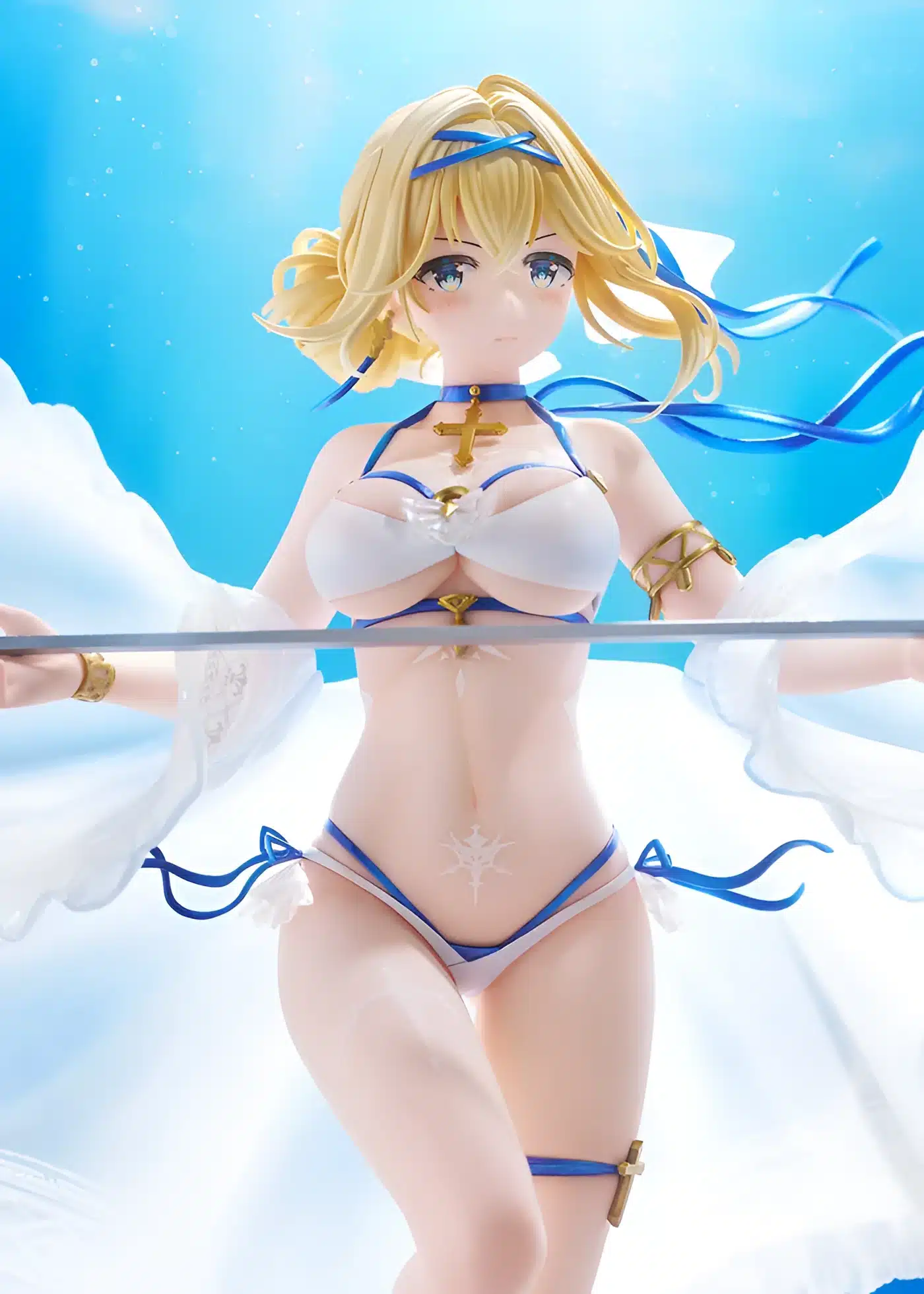 La “waifu” Jeanne d'Arc de Azur Lane presenta hermosa figura