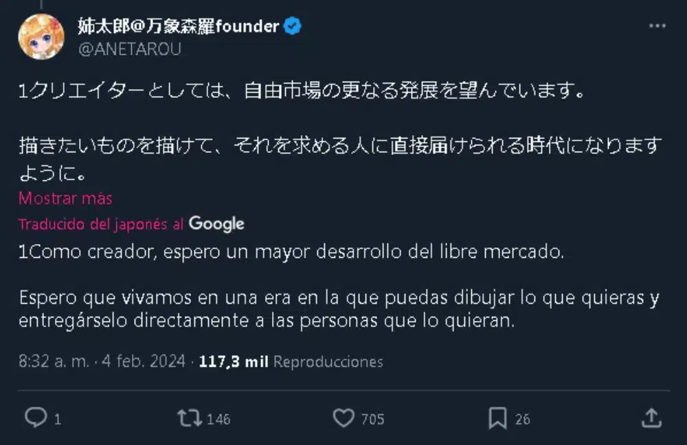 Mangaka twitter captura 04