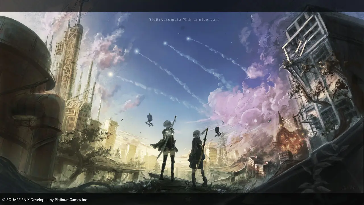 NieR-Auotmata-Aniversario