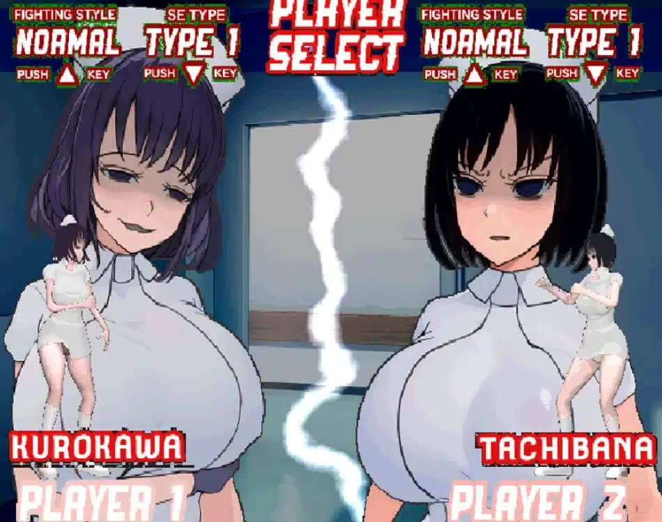 Nope Nope Nurses Melee: El curioso juego H de enfermeras llega a Steam