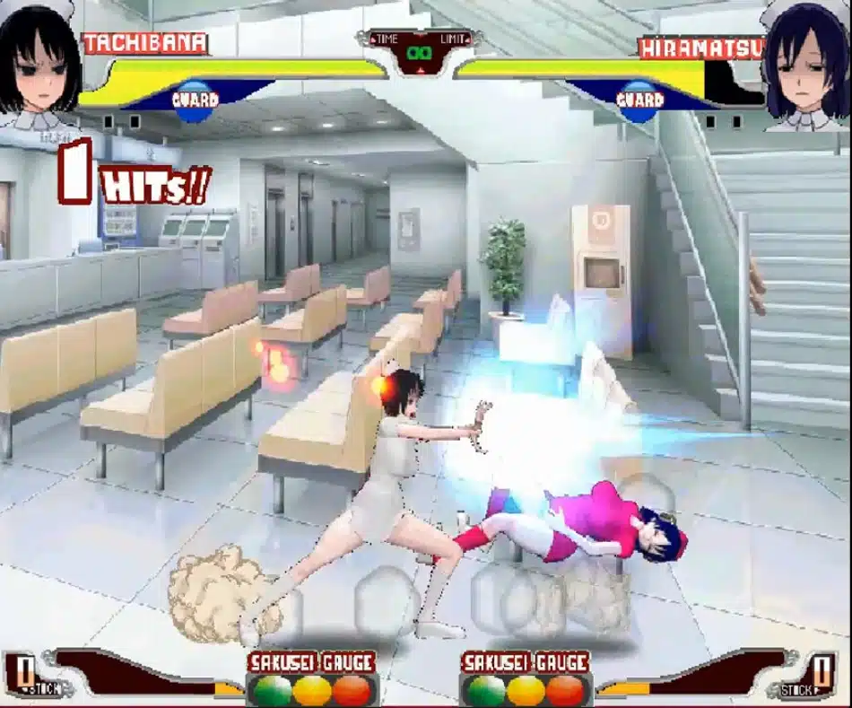 Nope Nope Nurses Melee: El curioso juego H de enfermeras llega a Steam