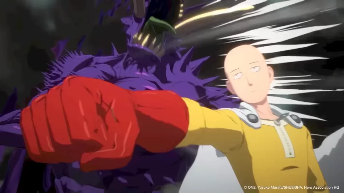 Saitama vs Vaccine Man en One Punch Man: World