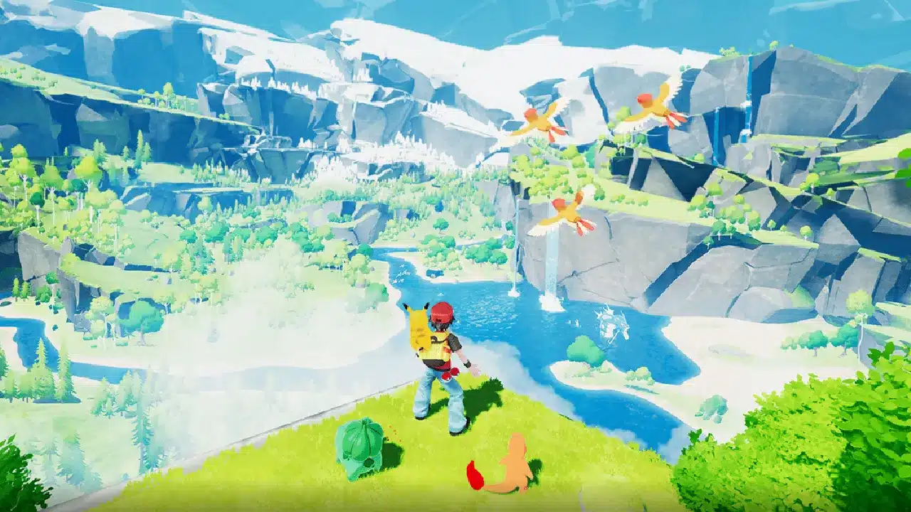 Videojuego de Pokémon en 3D PORTADA