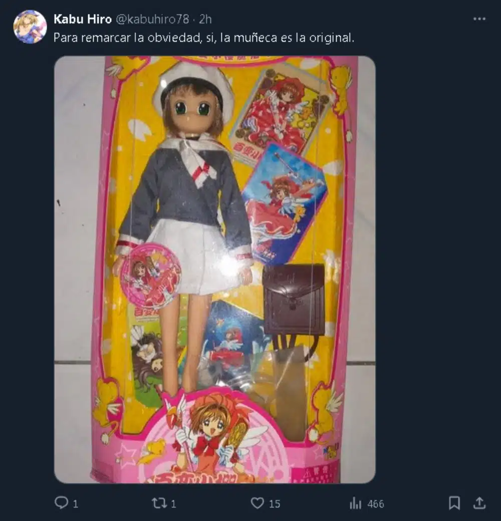 Sakura CardCaptor twitter captura 02