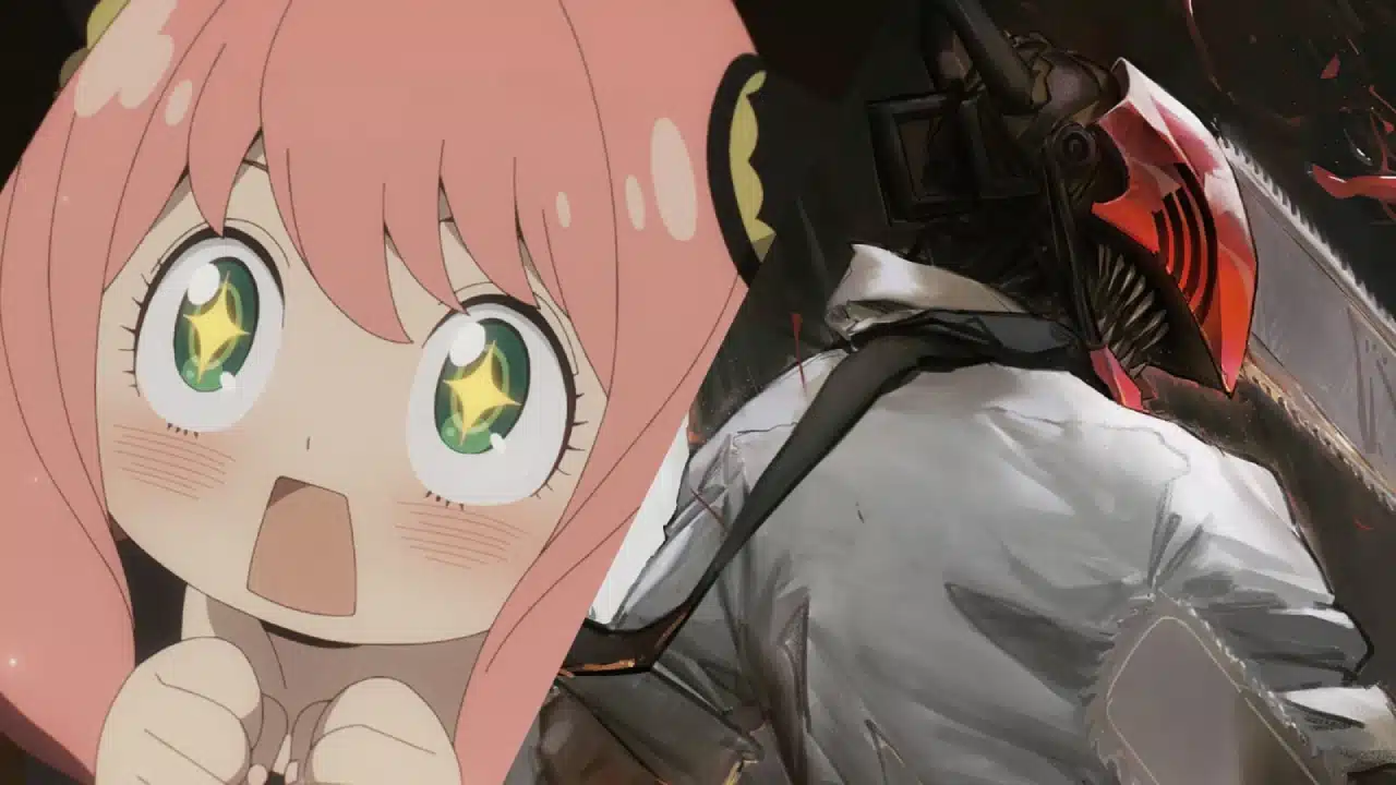 Spy x family Chainsaw Man Anya figura mini