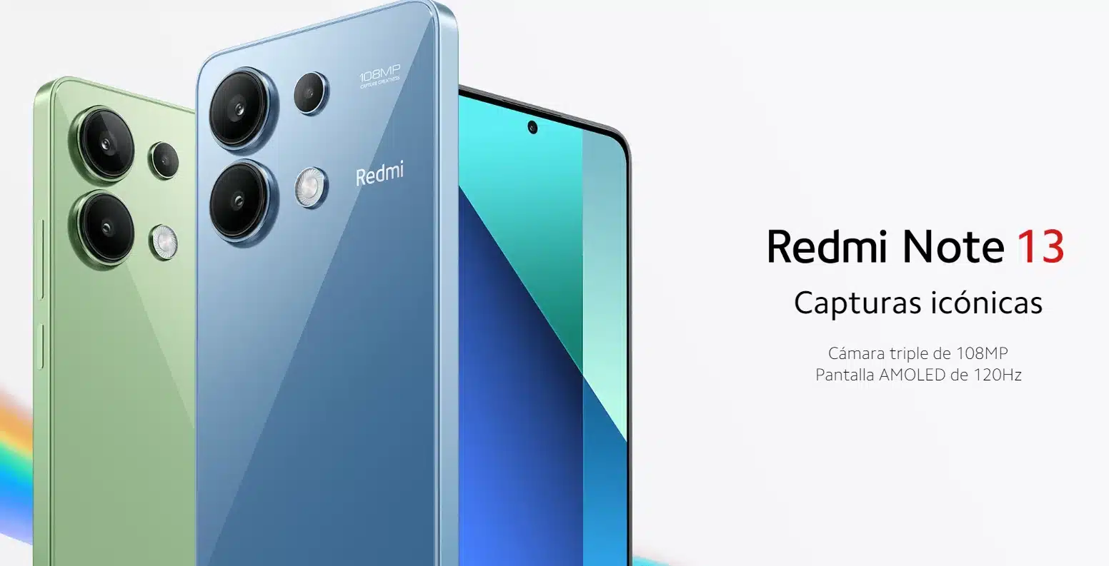 Xiaomi sorprende con el Redmi Note 13