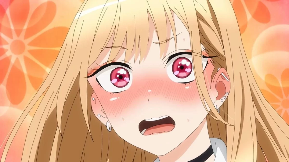 my dress-up darling marin kitagawa sonrojada