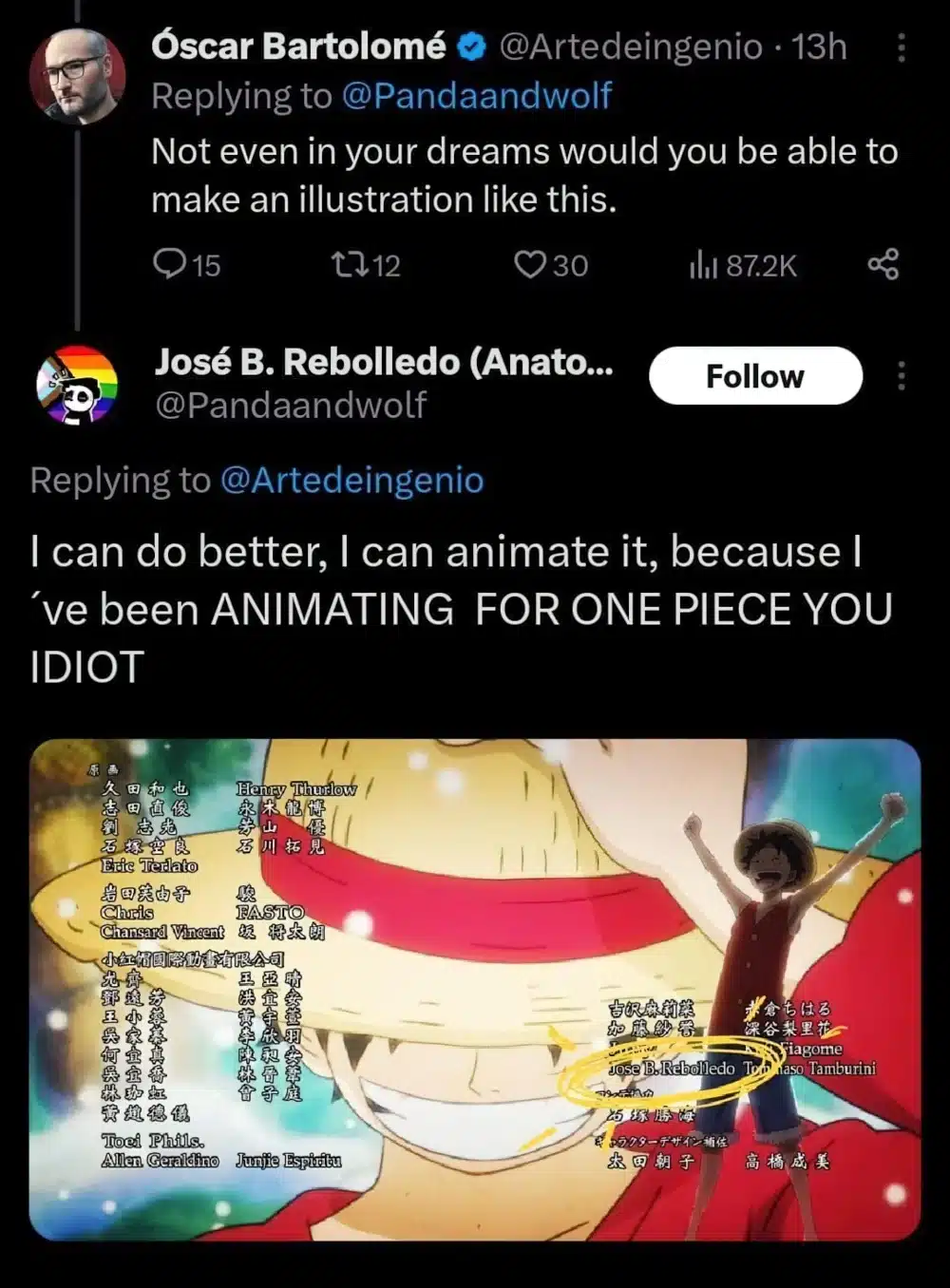 One Piece/artista