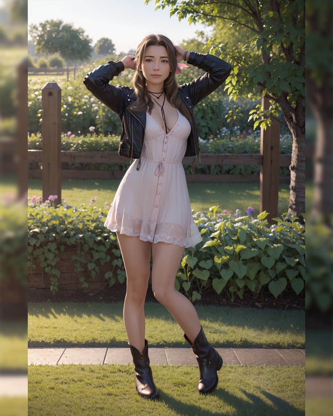 Aerith de Final Fantasy presenta su versión más hermosa en fanarts