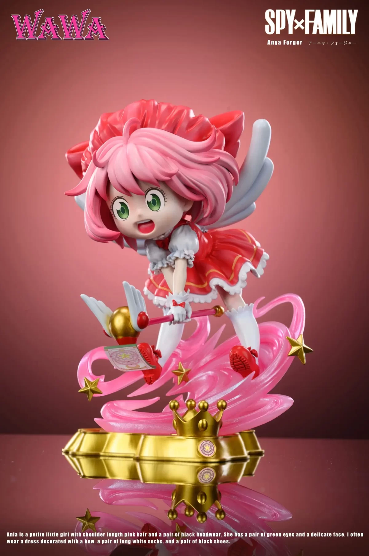 Anya Forger de Spy x Family se convierte en Sakura de Sakura Card Captor