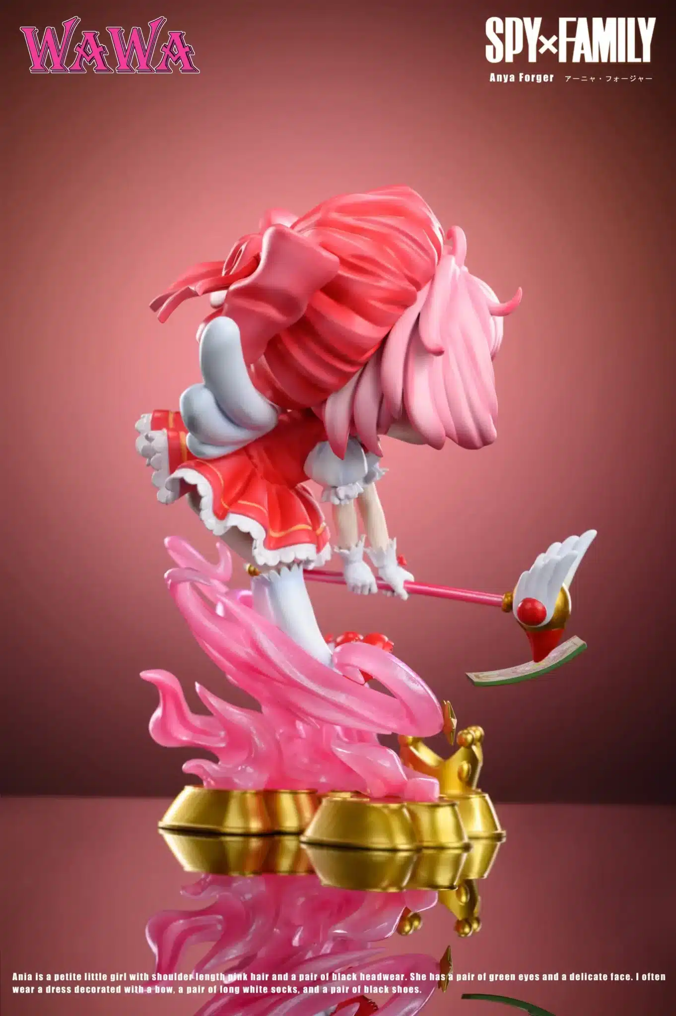 Anya Forger de Spy x Family se convierte en Sakura de Sakura Card Captor