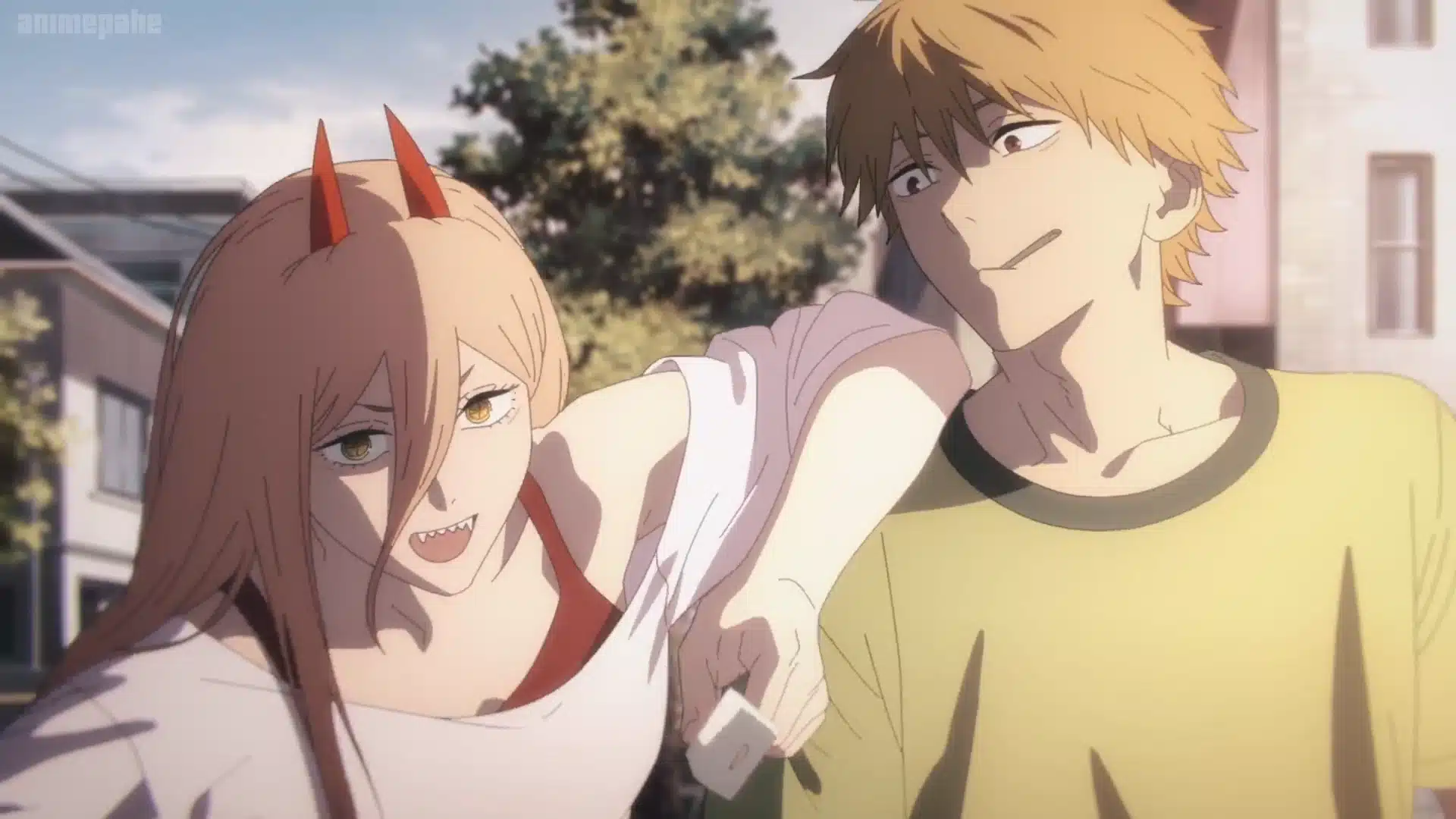 Denji and Power from Chainsaw Man