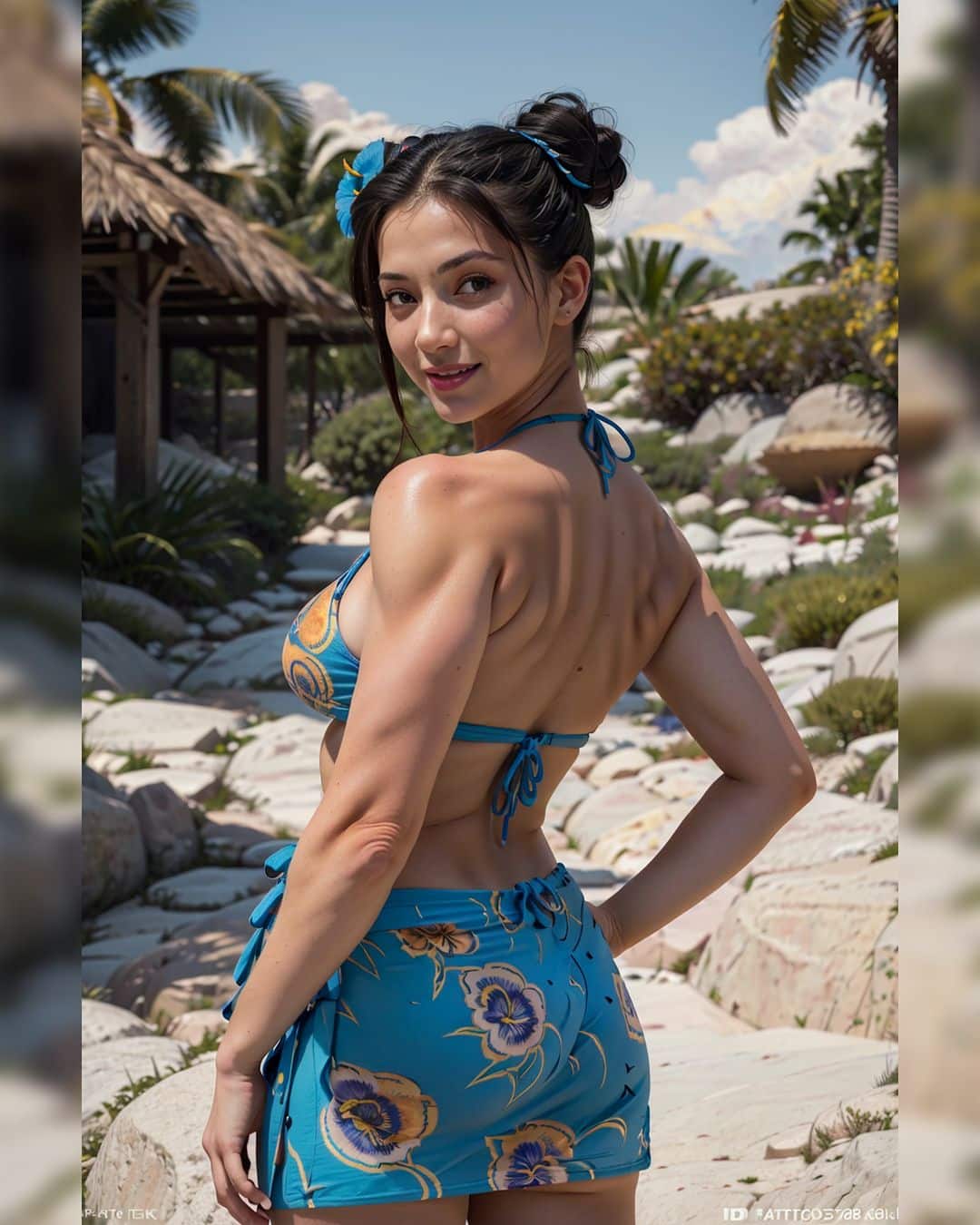 Street Fighter: Chun-Li exhibe su look de verano en fanarts realistas