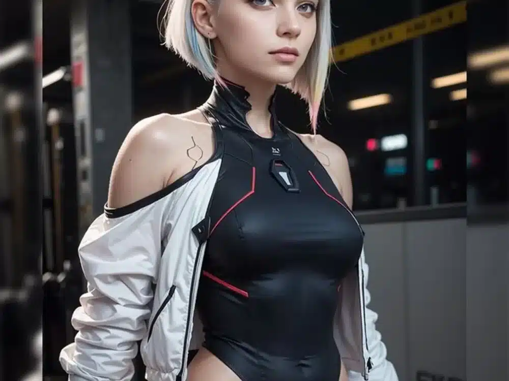 Lucy de Cyberpunk: Edgerunners enamora con su versión realista 1