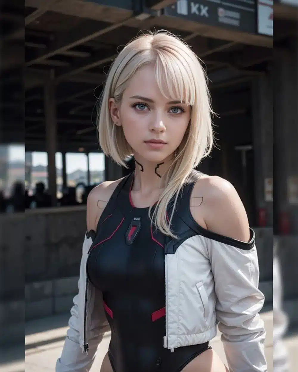 Lucy de Cyberpunk: Edgerunners enamora con su versión realista 5