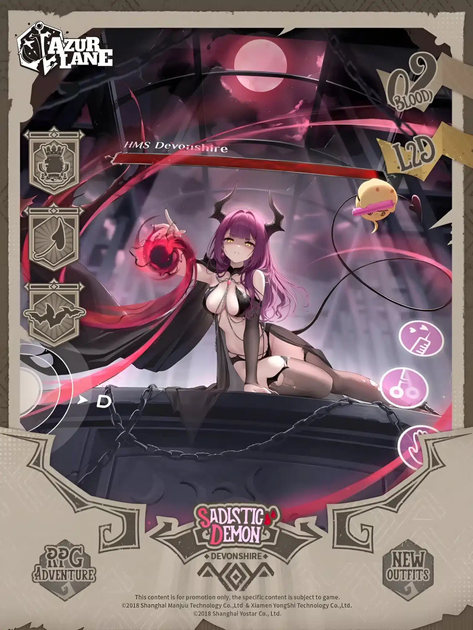 Azur Lane introduce a su nueva “waifu” Devonshire con un curioso video