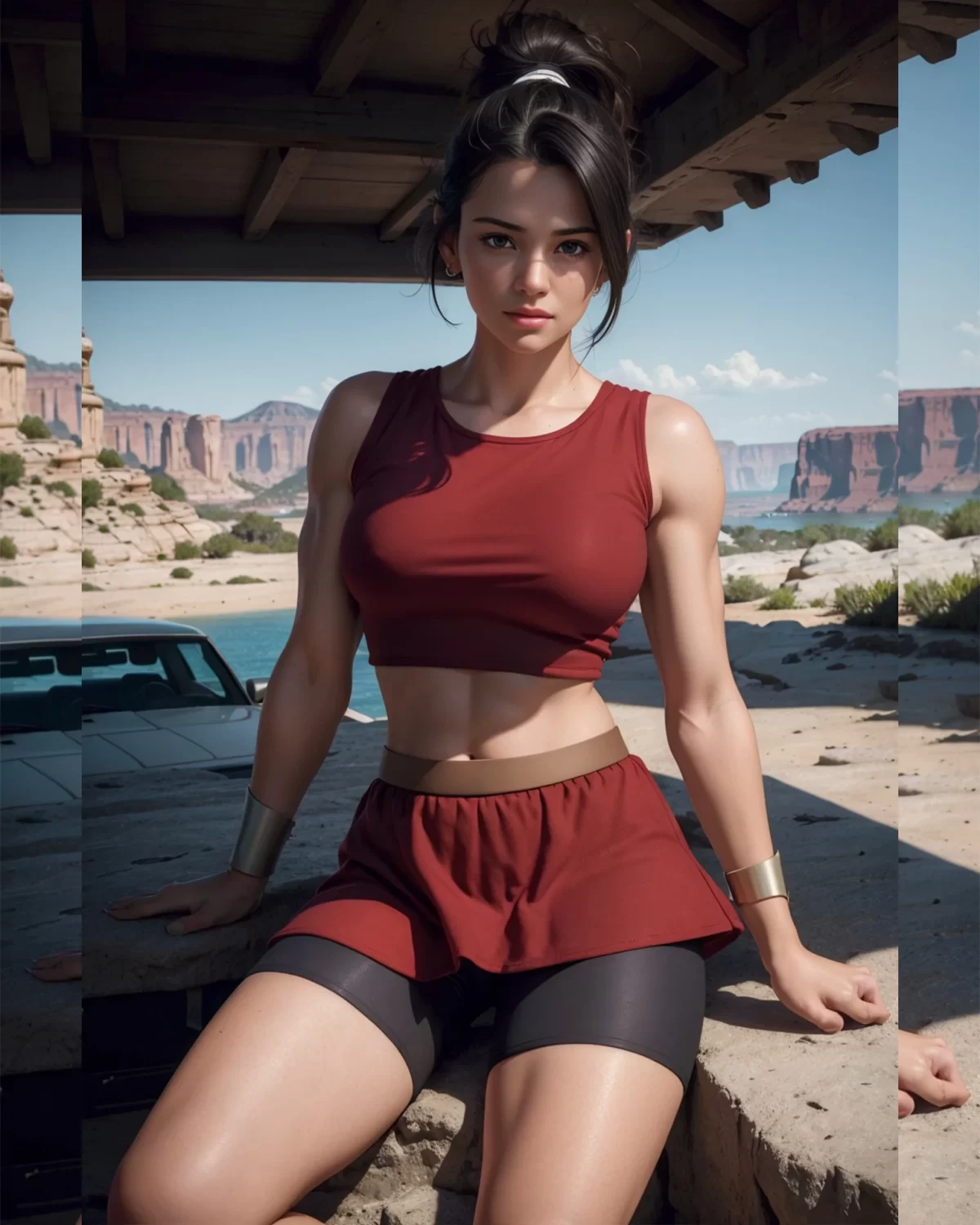 Dragon ball Super Kale ilustración 02