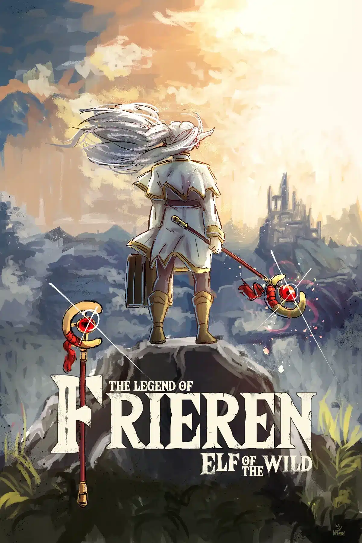 Frieren invade el mundo de los videojuegos en impresionantes portadas