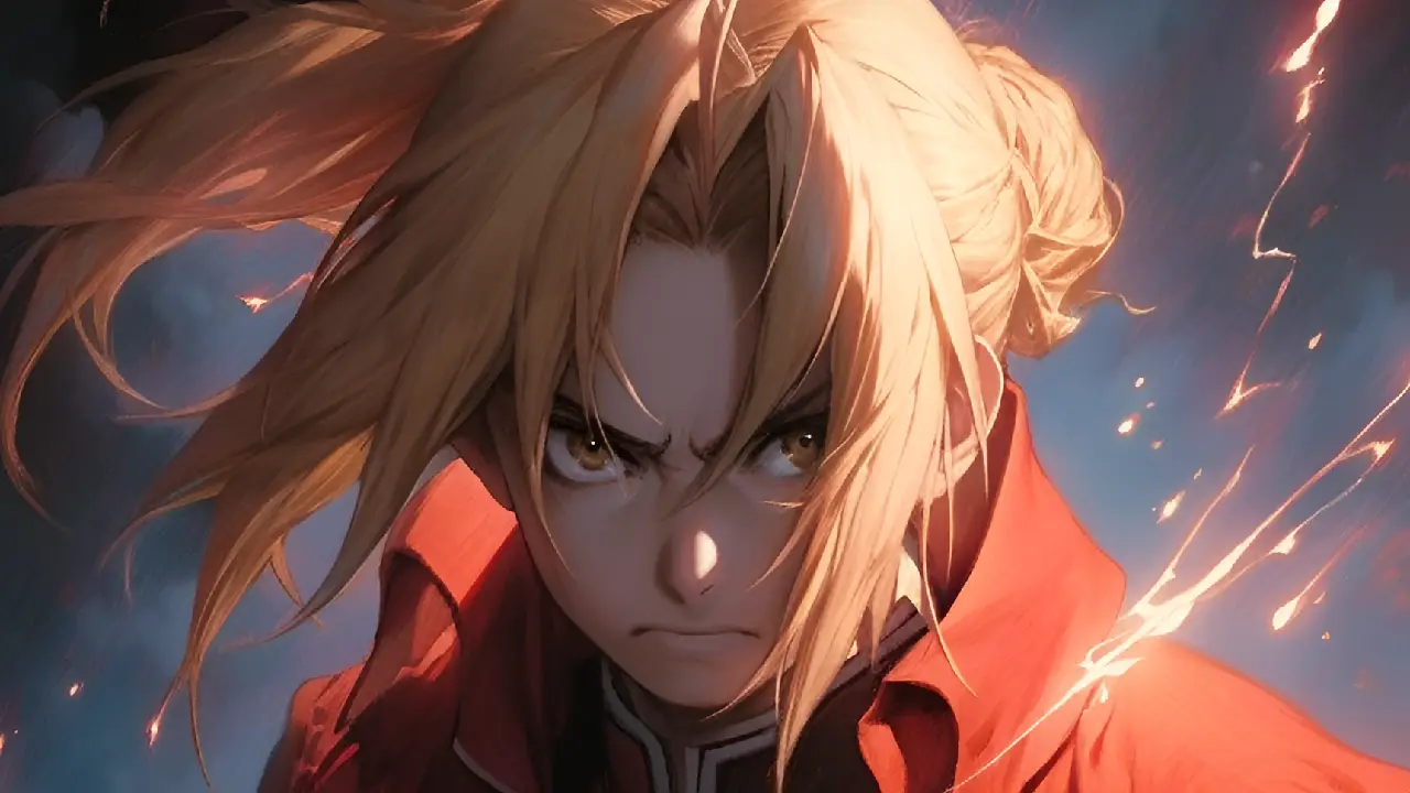 Fullmetal alchemist Edward Elric portada