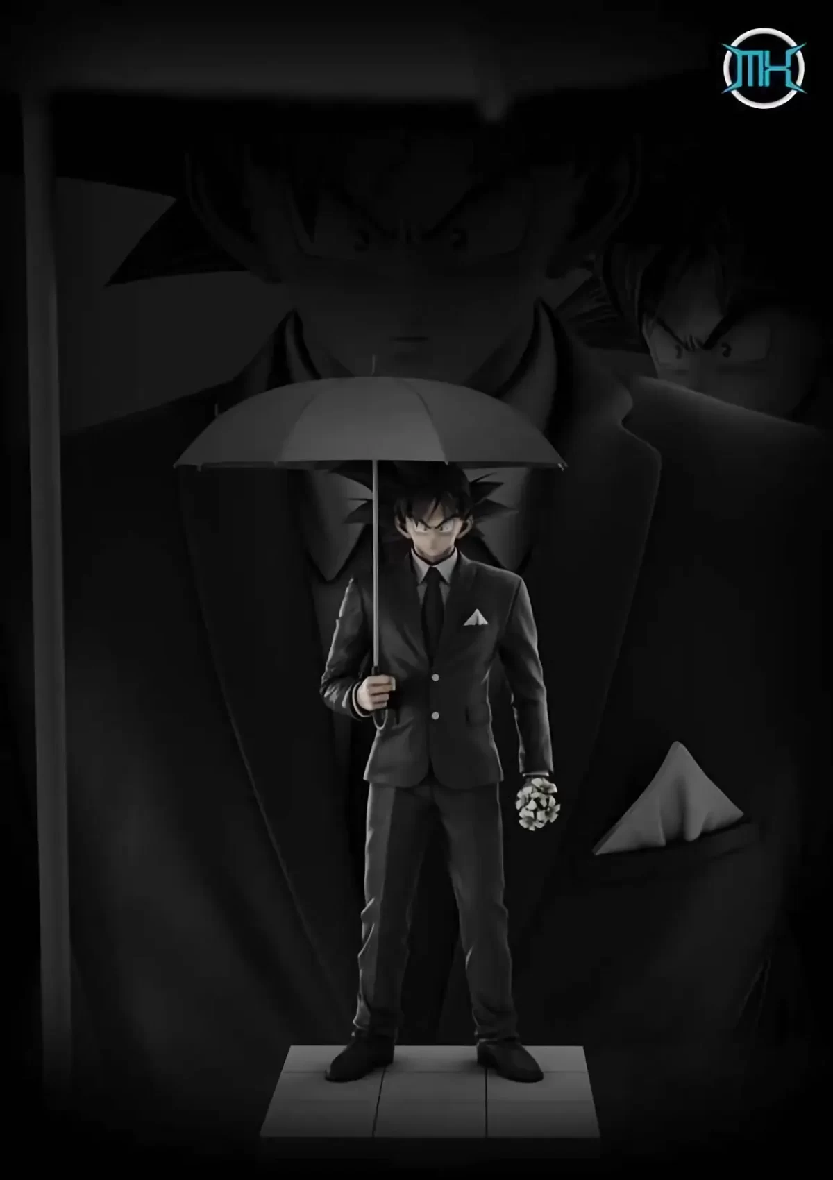 Goku de Dragon Ball deja de lado el color naranja para vestir de negro