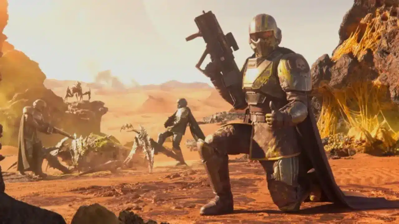 180.000 jugadores de Helldivers 2 se organizan para liberar el planeta Veld PORTADA