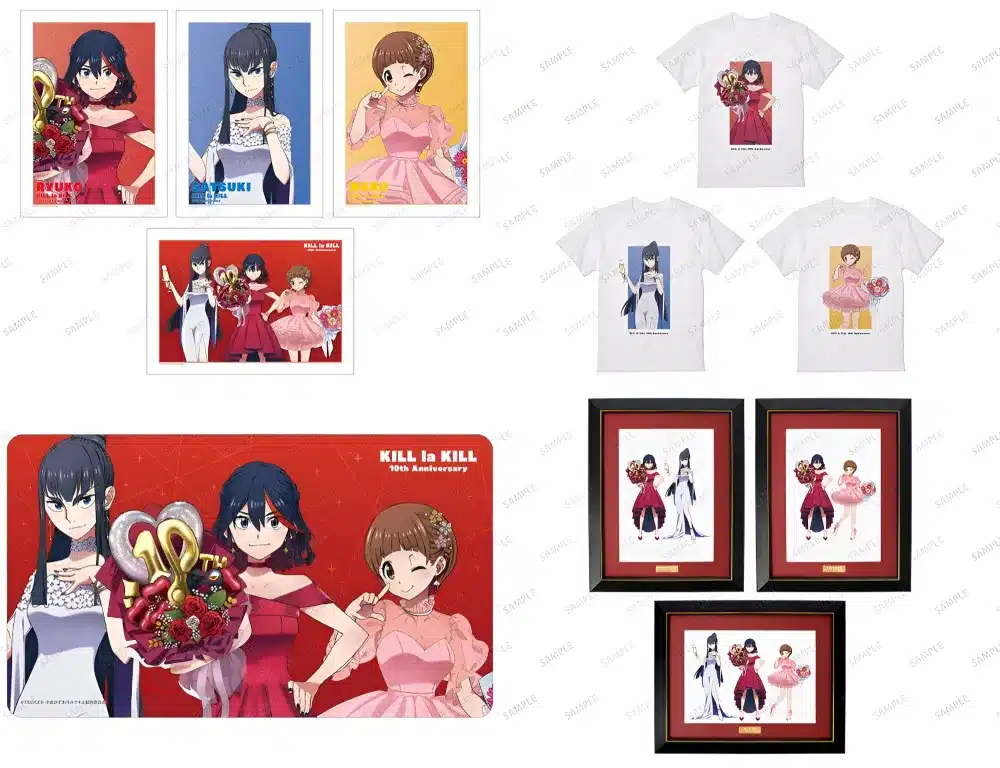 Kill la Kill merch de aniversario