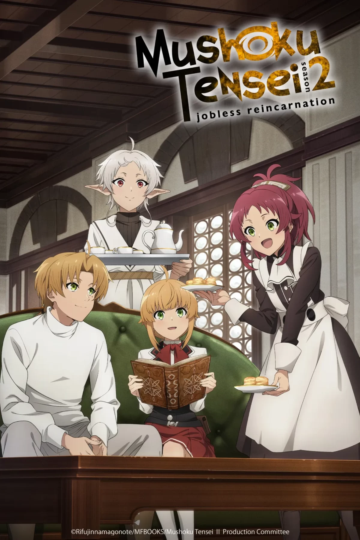 Mushoku Tensei: Jobless Reincarnation Season 2 Part 2 visual Crunchyroll anime