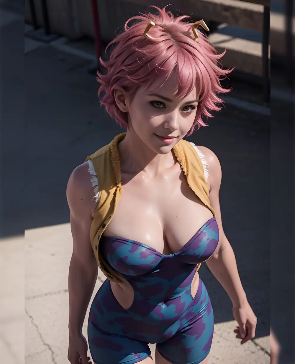 My Hero Academia Mina Ashido real2