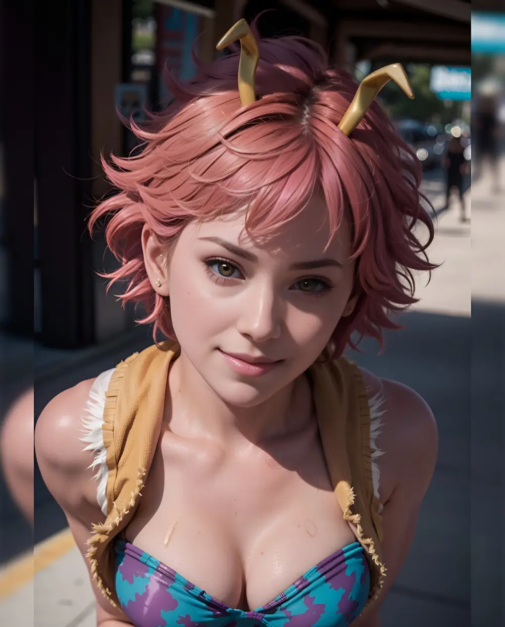 My Hero Academia Mina Ashido real5