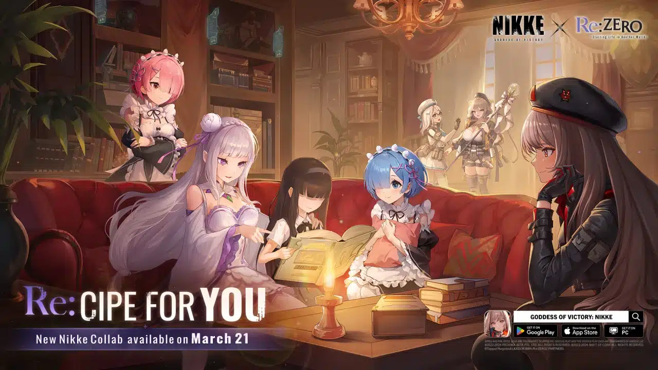 Nikke: Así se ven Emilia, Rem y Ram de Re: Zero dentro del juego
