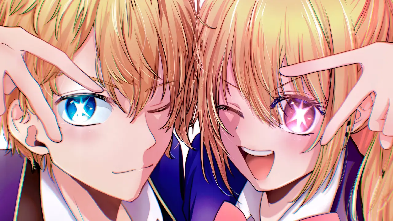 Oshi no Ko Aqua y Ruby