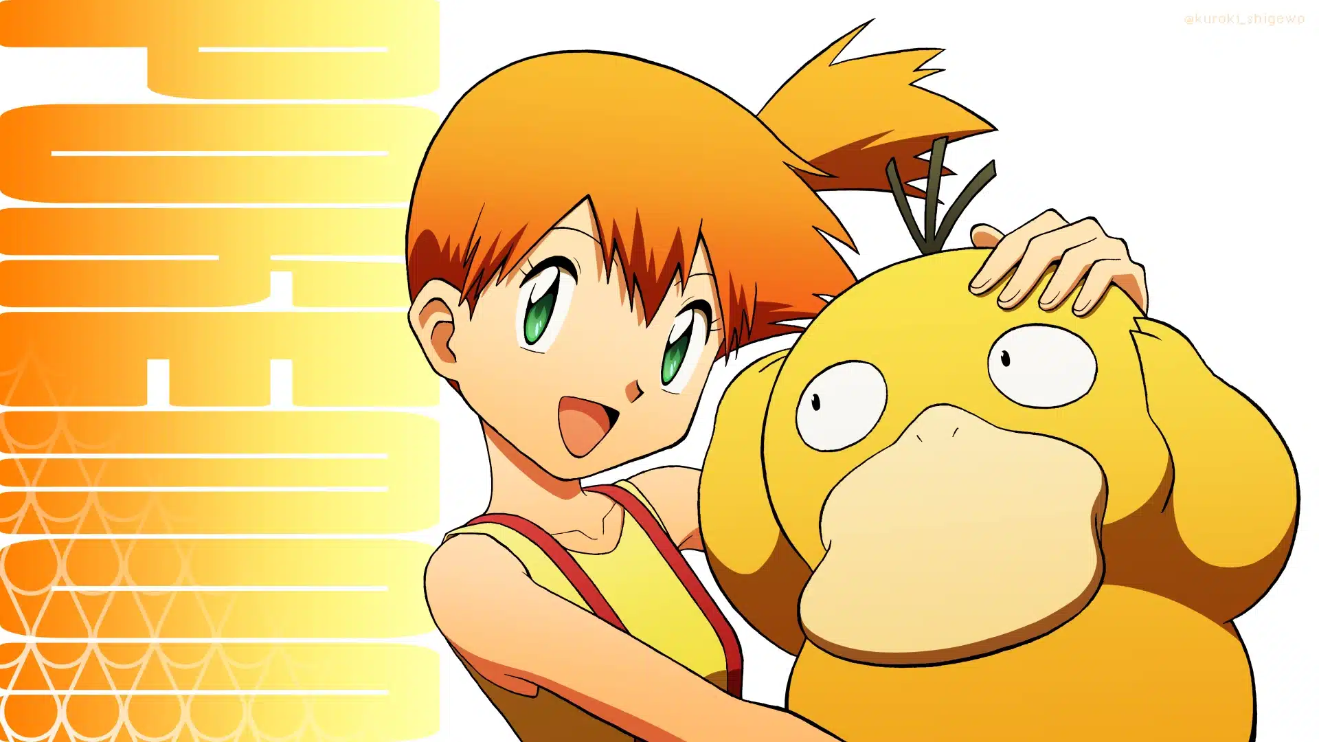 Pokemon Misty ilustración 0101