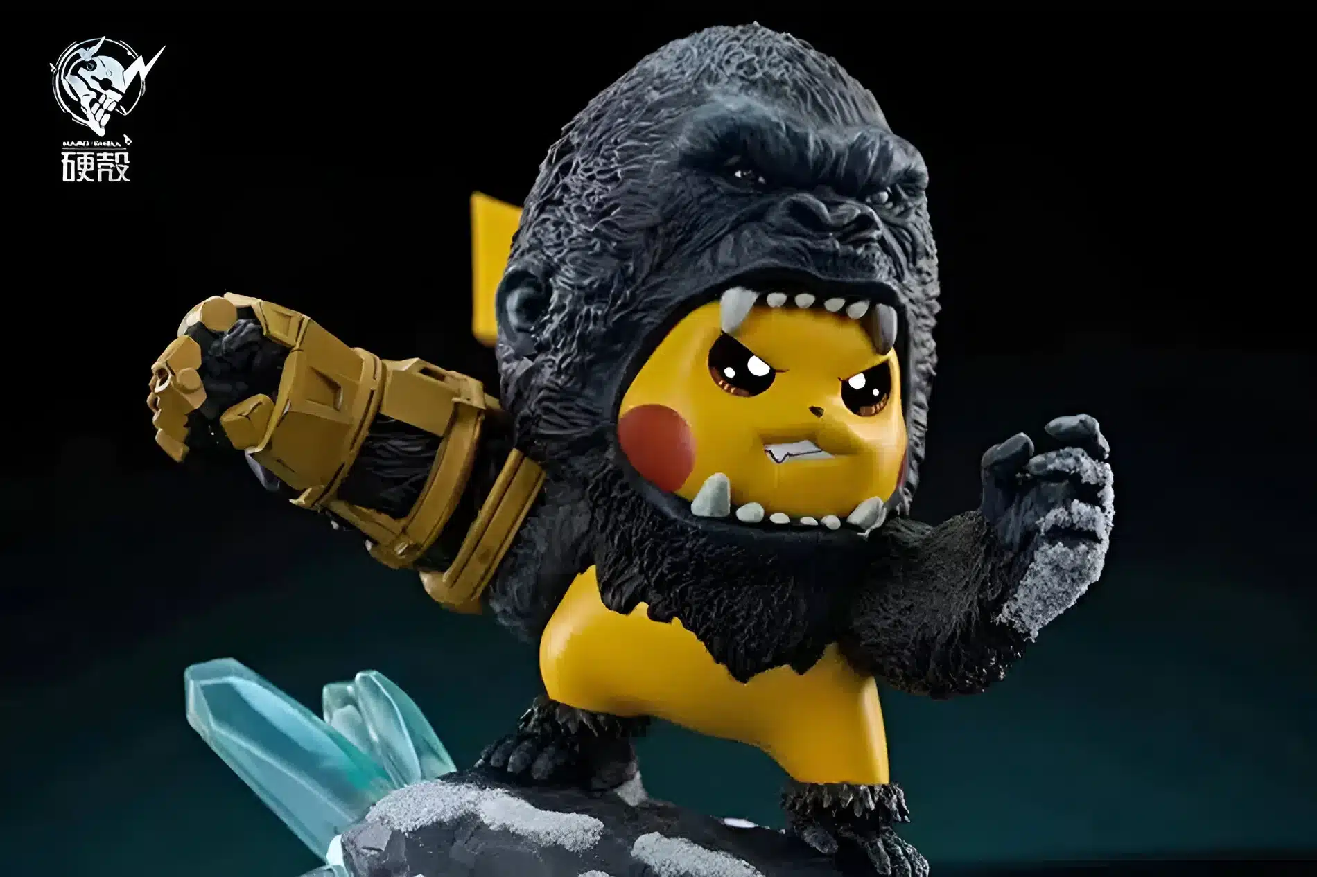 Pokémon: Pikachu colabora con Godzilla vs. King Kong en adorables figuras