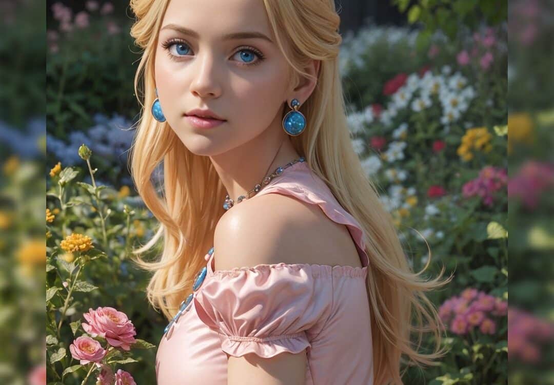 La Princesa Peach enseña su belleza en nuevas ilustraciones realistas