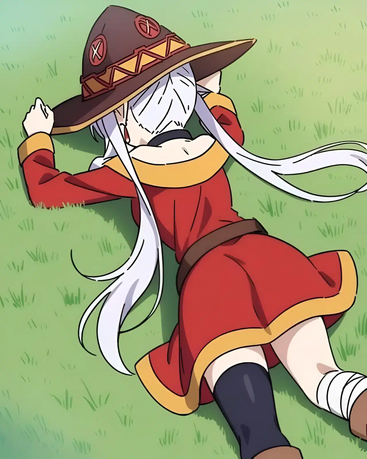 Waifus de Sousou no Frieren se visten como las de Konosuba! en fanarts