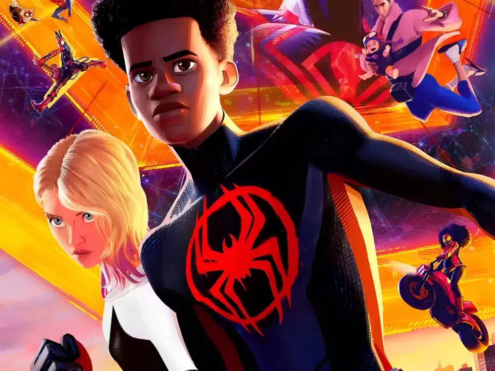 Spider-Man across the spider-verse poster