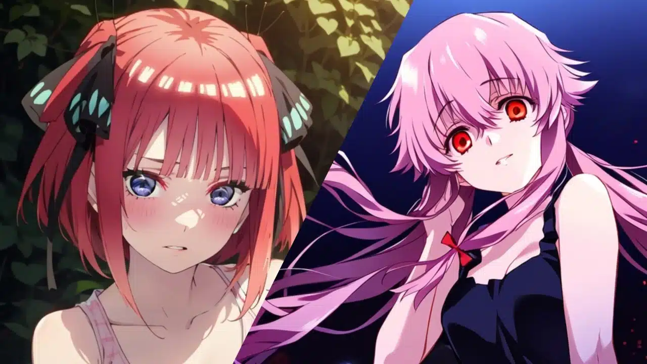 tsunderes vs yanderes nino nakano yuno gasai mini