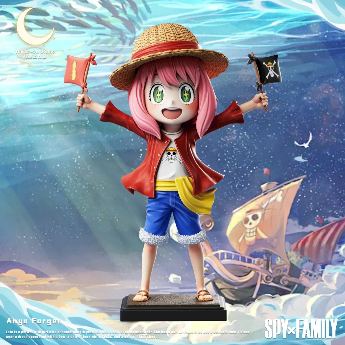 Anya Forger de SPY x FAMILY rinde homenaje a One Piece