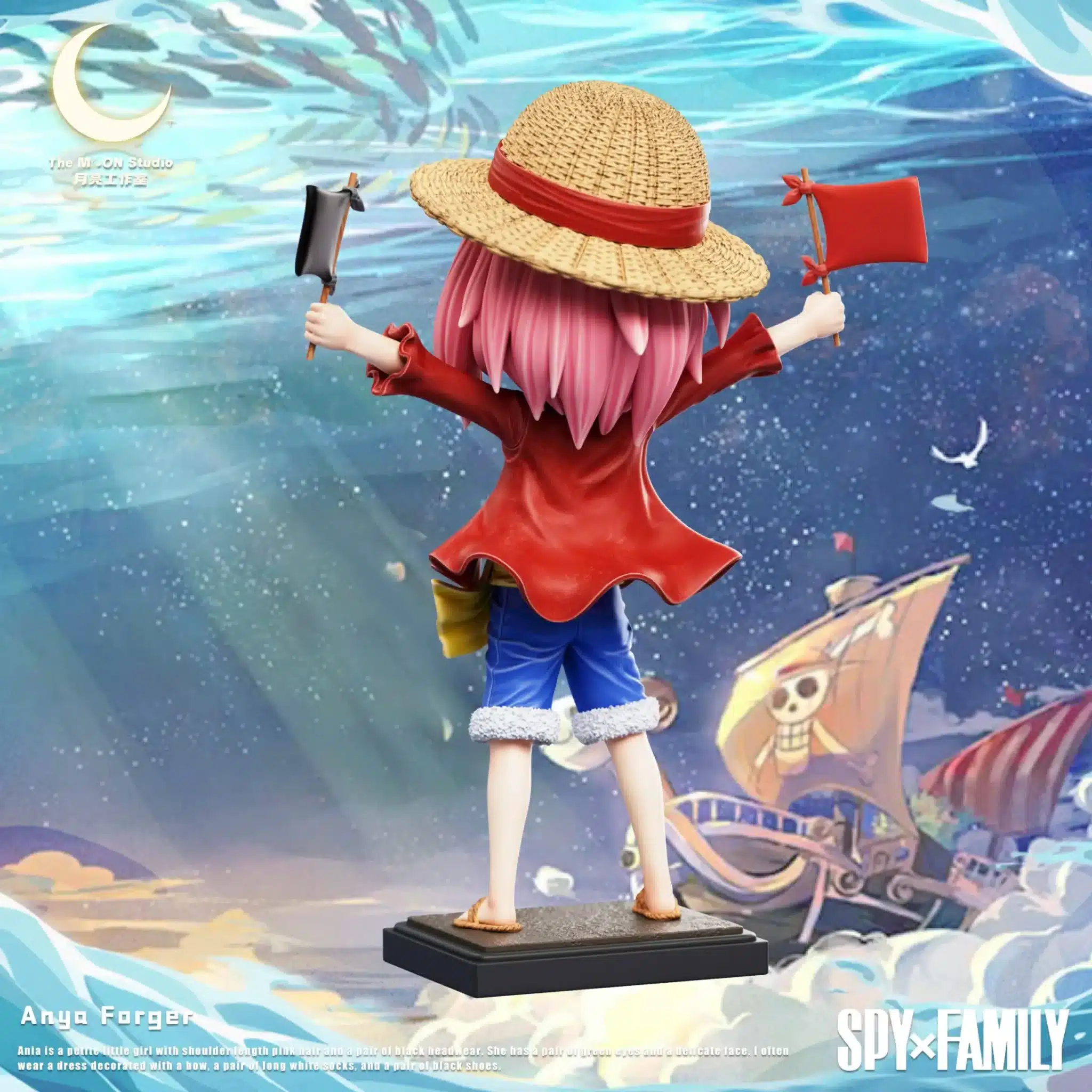 Anya Forger de SPY x FAMILY rinde homenaje a One Piece