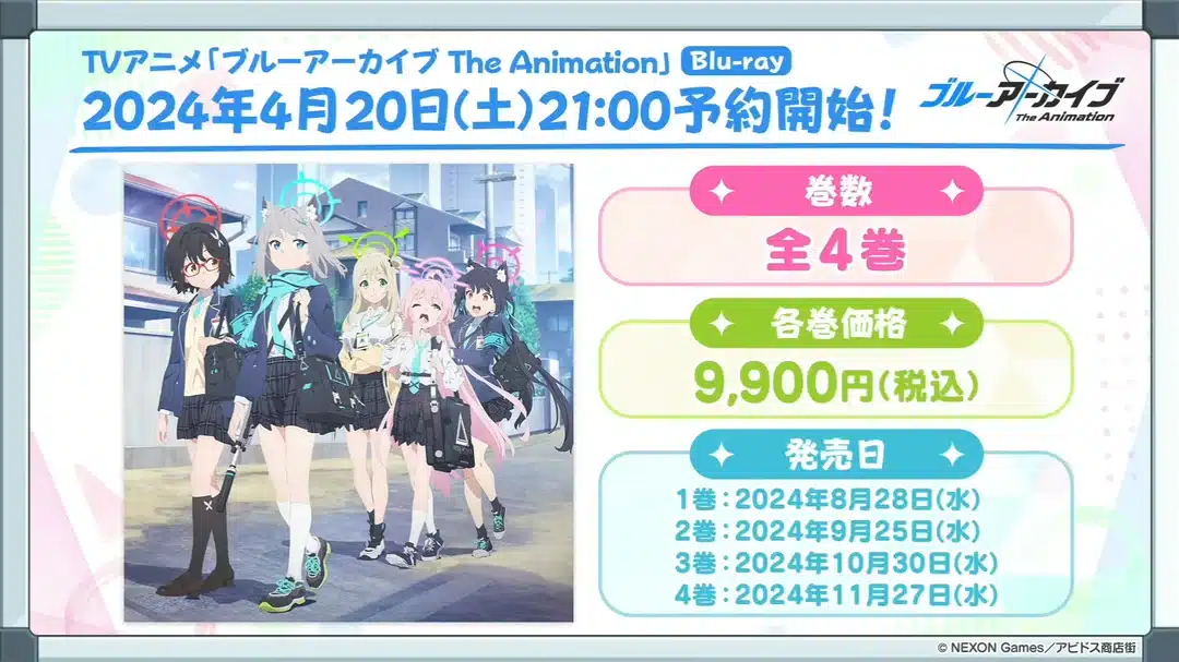 Nuevo Blu-ray de Blue Archive deja encantados a sus fans