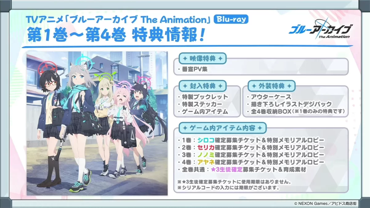 Nuevo Blu-ray de Blue Archive deja encantados a sus fans
