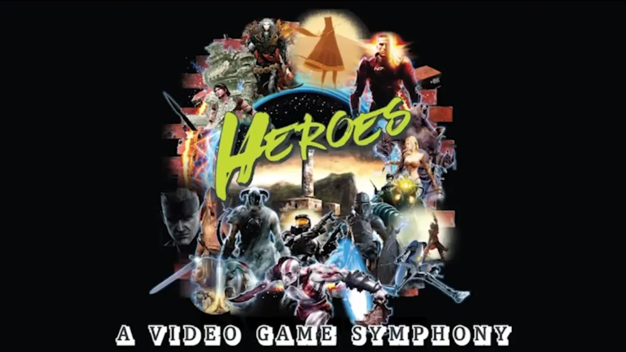 Póster Oficial de Heroes: A Video Game Symphony #2