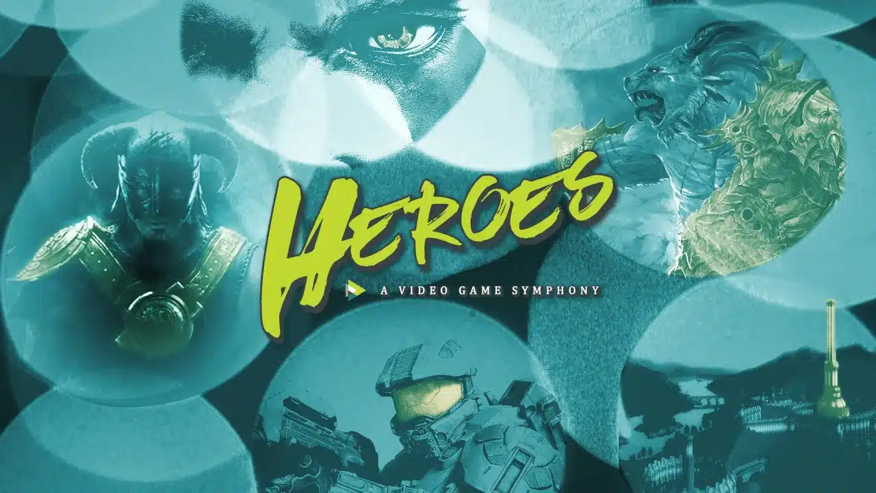 Póster Oficial de Heroes: A Video Game Symphony #1