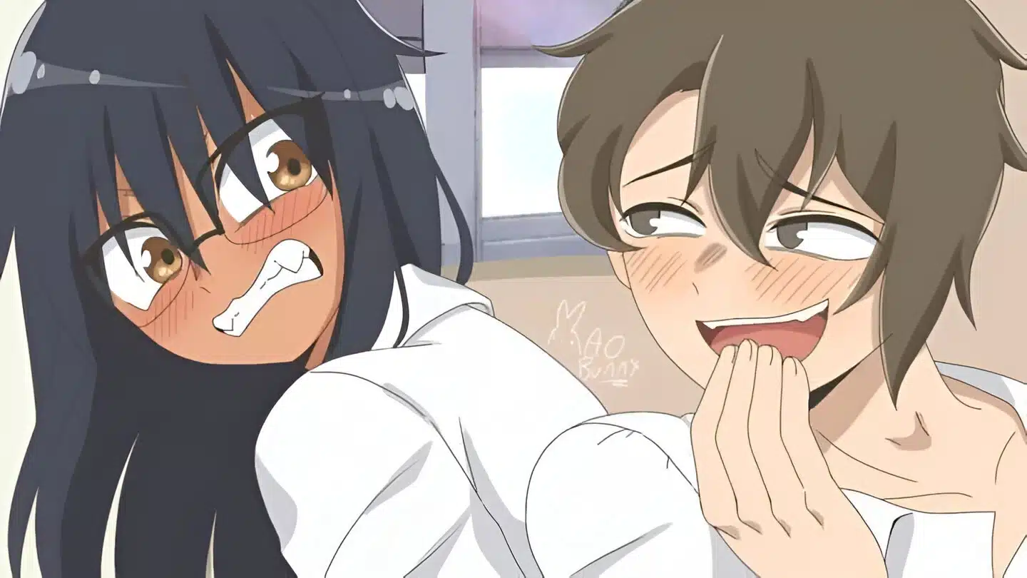 Ijiranaide, Nagatoro-san: Senpai y Nagatoro cambian de roles en fanarts