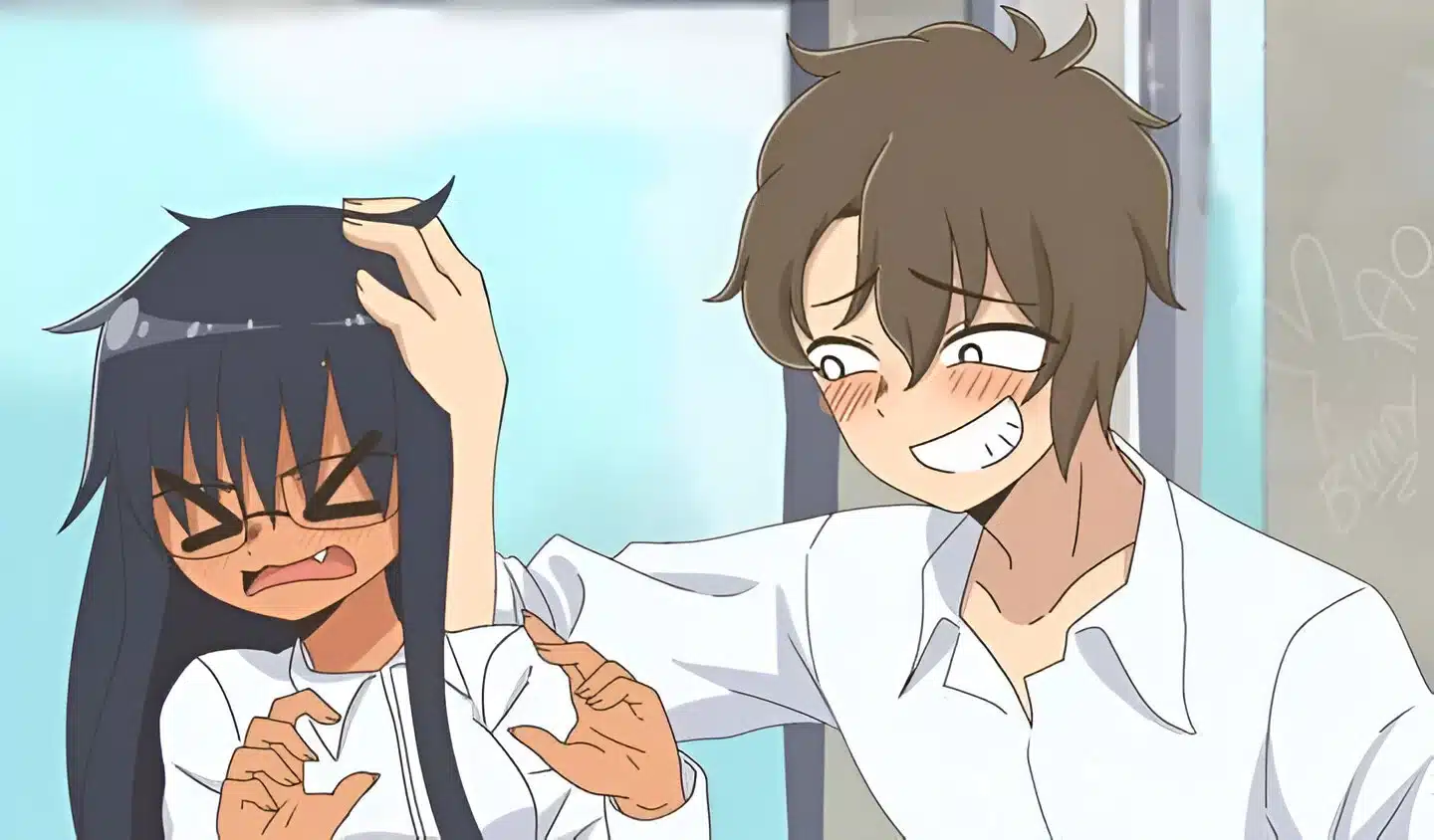 Ijiranaide, Nagatoro-san: Senpai y Nagatoro cambian de roles en fanarts