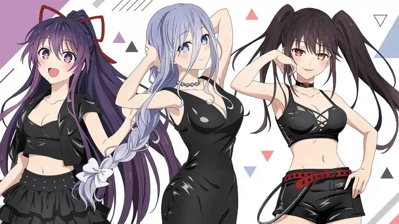 Kurumi Mio y Tohka de Date A Live enamoran