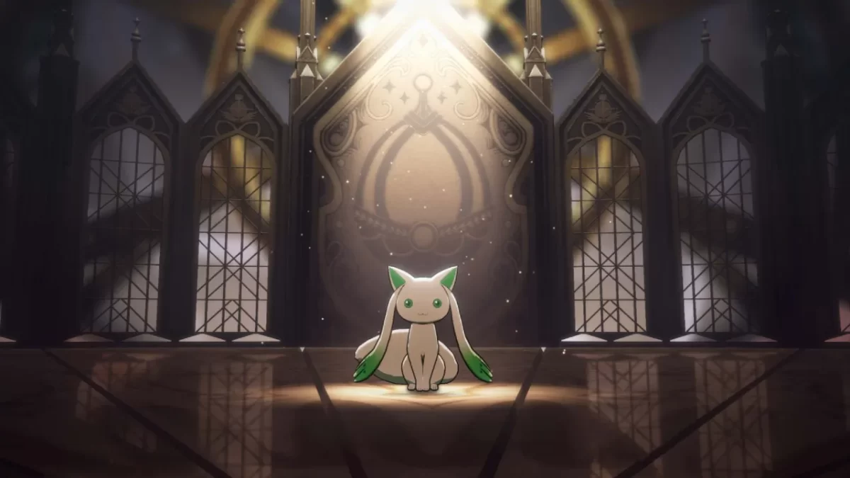 El nuevo Kyubey verde en Puella Magi Madoka Magica: Magia Exedra