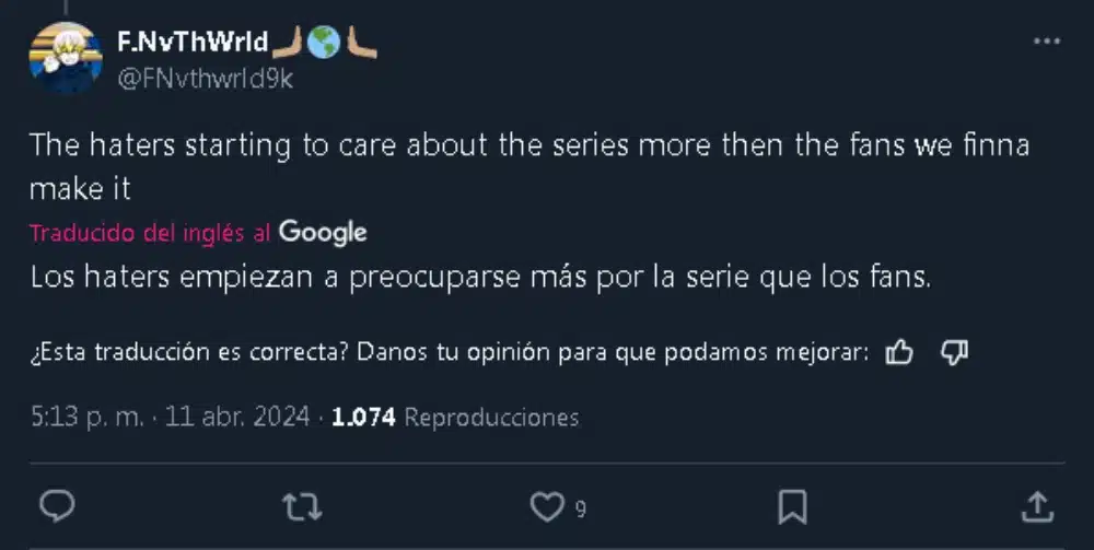 Negai no Astro twitter captura 0101