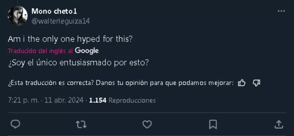 Negai no Astro twitter captura 0104