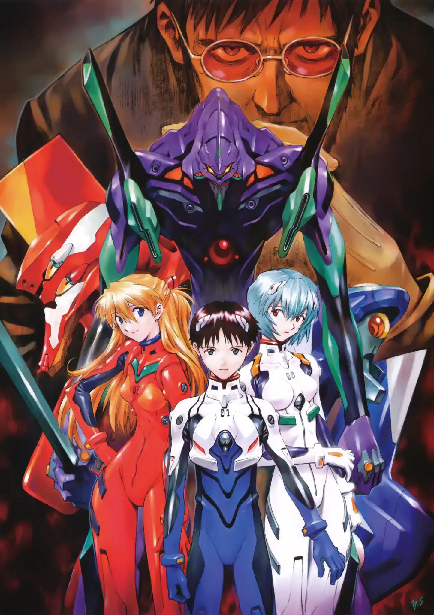 Neon Genesis Evangelion visual anime 0101